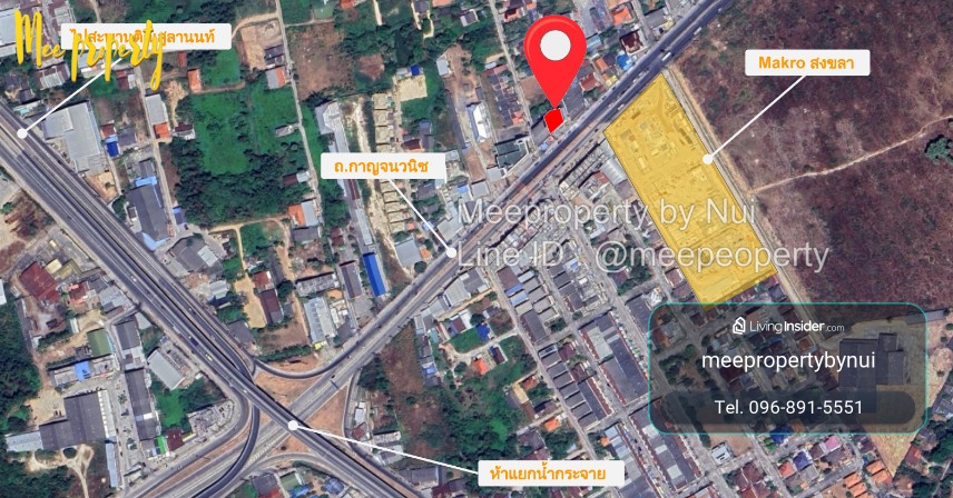 Commercial building for sale, 4 units, can be sold separately 📍 Ha Yaek Nam Krachai Next to Kanchanawanit Road 🔥 Opposite Makro Songkhla, Phawong Subdistrict, Mueang Songkhla District, Songkhla Province ME-274 – รูปที่ 4