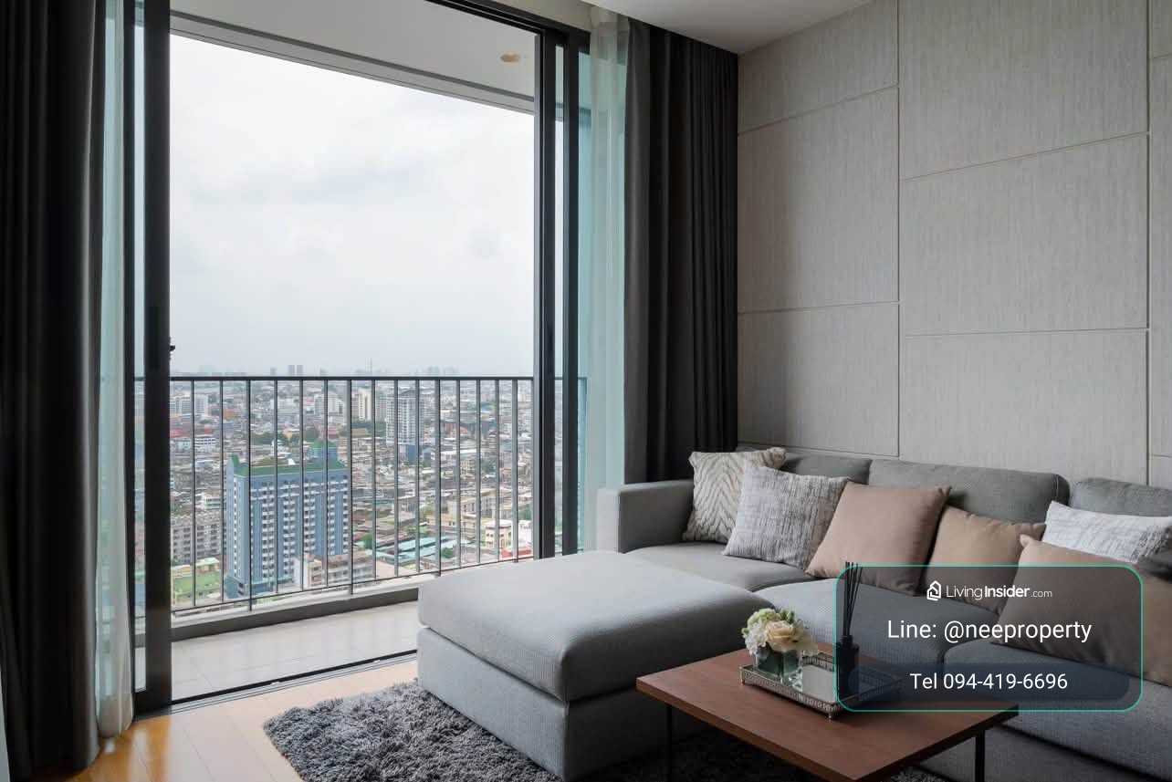 ให้เช่า ห้องคอนโดหรู ไบร์ท วงเวียนใหญ่ ชั้นสูงเห็นวิวเมือง เฟอร์นิเจอร์และสิ่งอำนวยความสะดวกครบ พร้อมเข้าอยู่  – รูปที่ 3