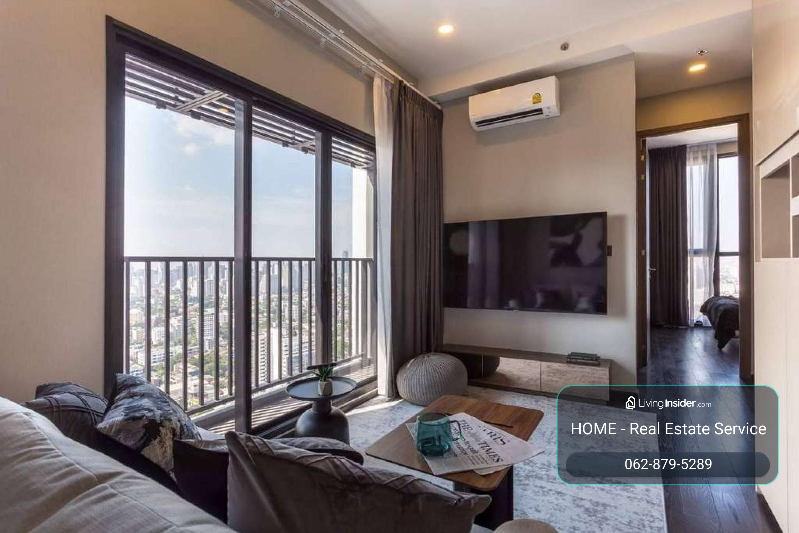 Park Origin Thonglor / 3 Bedrooms (SALE WITH TENANT), พาร์ค ออริจิ้น ทองหล่อ / 3 ห้องนอน (ขายพร้อมผู้เช่า) PEII006 – รูปที่ 2