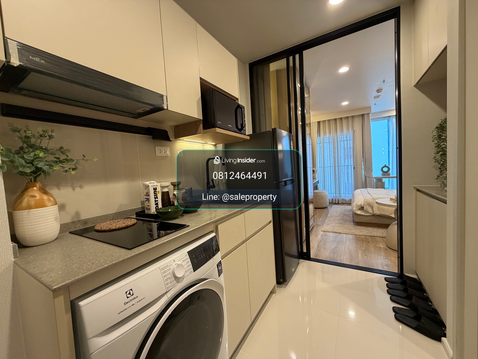 Culture thonglor สตูดิโอ เฟอร์ครบ ราคาพิเศษ ขายตรงโครงการ ฟรีค่าใช้จ่ายวันโอน – รูปที่ 3
