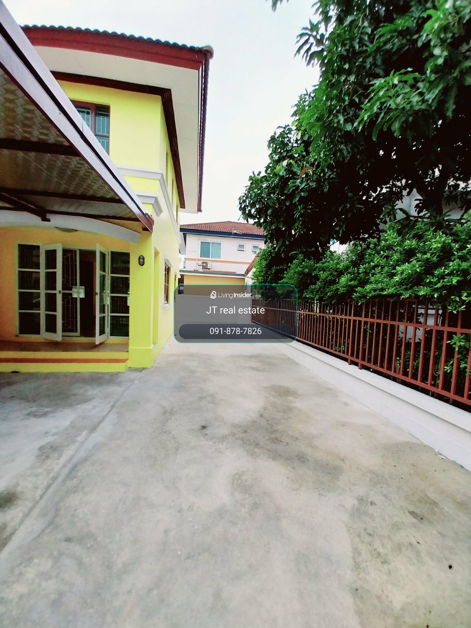 2-story detached house for rent (newly renovated), area 56.6 sq m, Soi Wat Lat Pla Duk, has security guard, swimming pool, playground, aerobic dance area. – รูปที่ 3