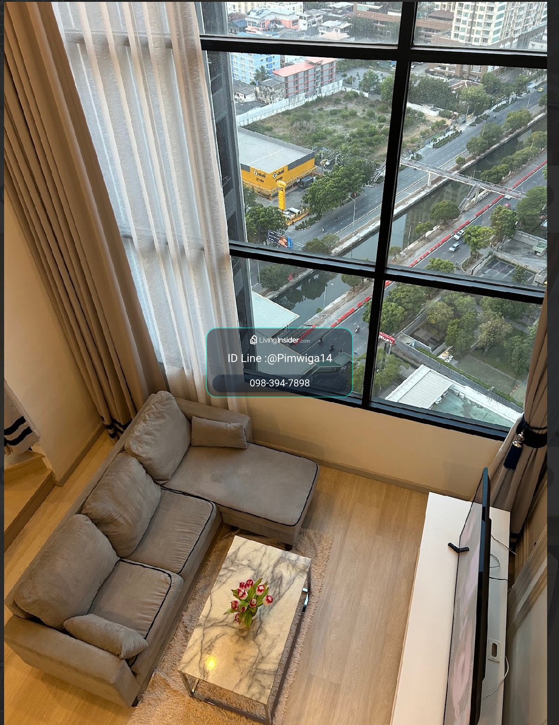 🏙 For rent Knightbridge Prime Sathorn, beautiful room, high ceiling, city view – รูปที่ 3