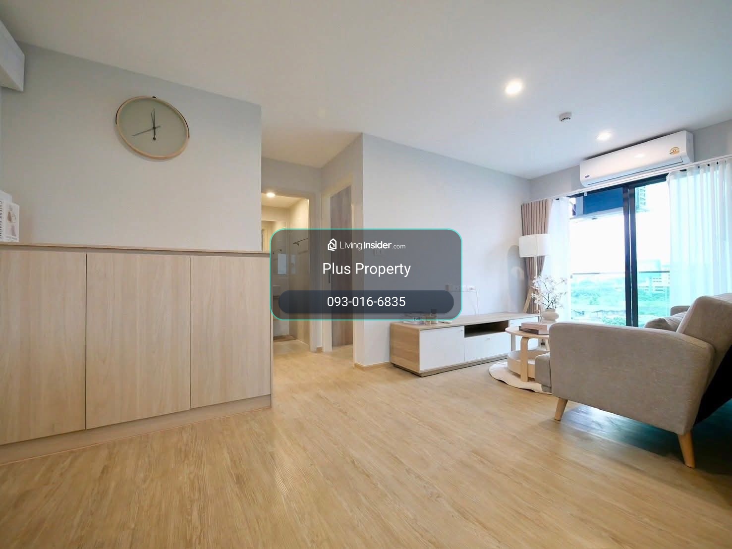 Corner room, newly renovated, very beautiful room,  lowers the price. – รูปที่ 3