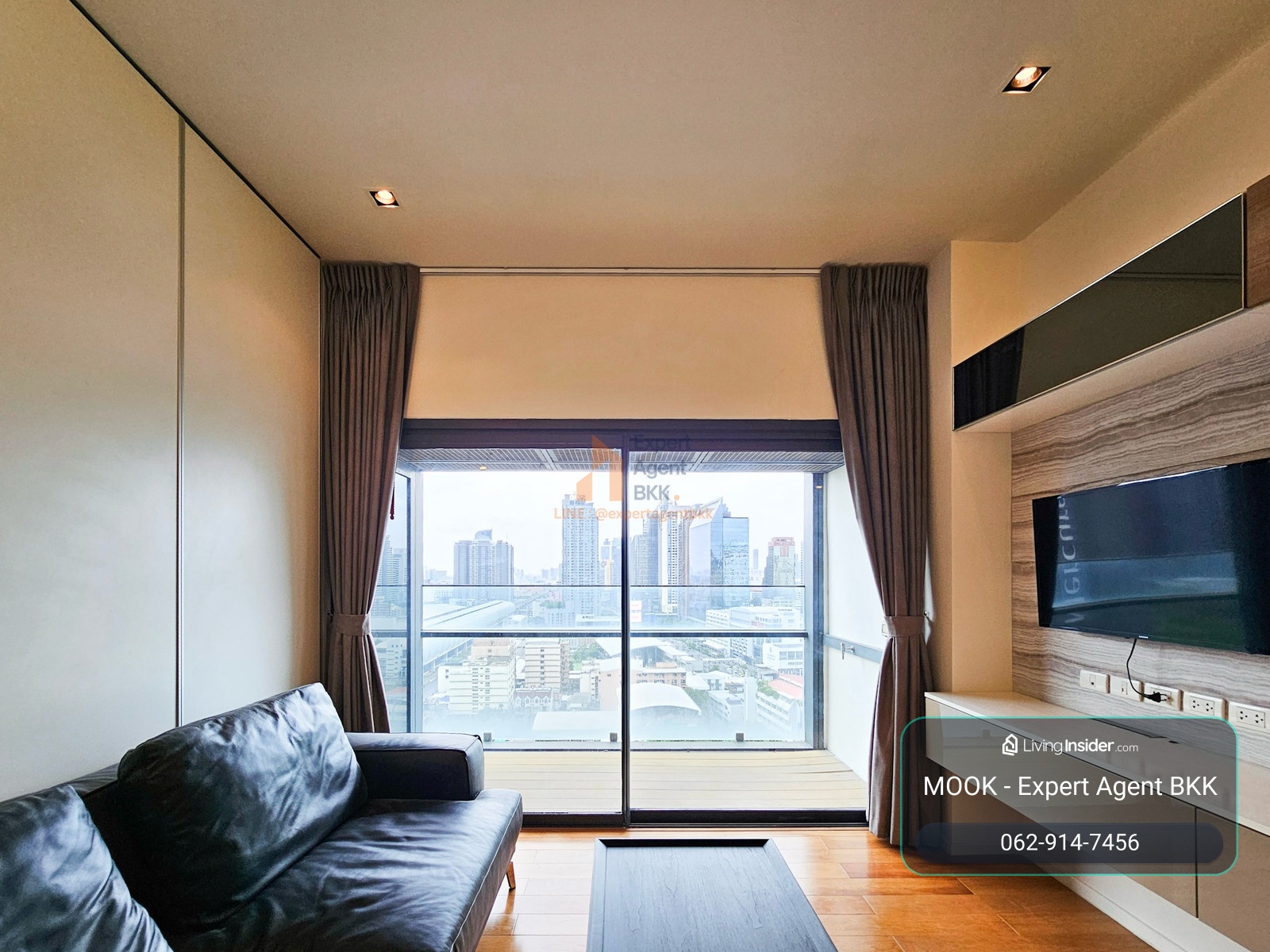 ห้องสวยมือ 1 ✨ ไม่เคยอยู่ วิวโล่งสวย พร้อมอยู่! 🌇  ขาย/SALE : Circle Living Prototype (เซอร์เคิล ลิฟวิ่ง โพรโตไทป์) - 1 ห้องนอน LC247 – รูปที่ 2