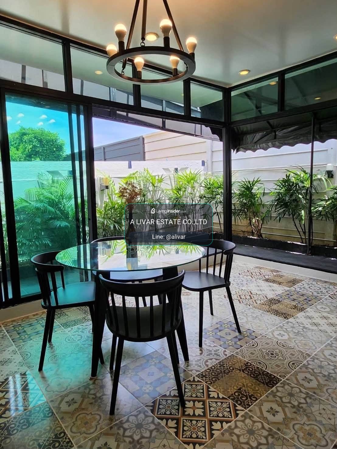 RH071526 ให้เช่า ทาวน์โฮม 3 ชั้น 3 ห้องนอน หลังมุม at Areeya Mandarina Sukhumvit 77 ติดถนนอ่อนนุช – รูปที่ 3