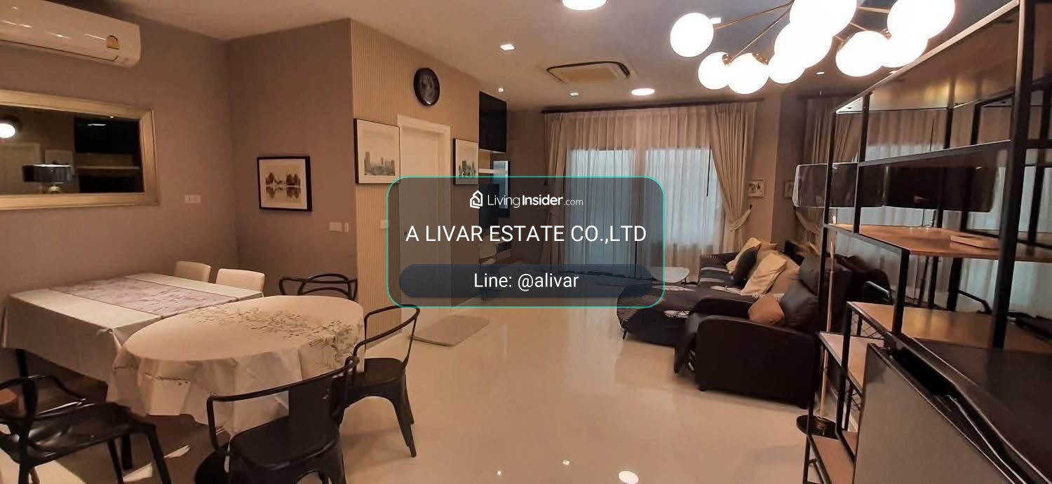 RH071426 Townhome for rent, 3 floors, 3 bedrooms at EIGEN Phatthanakan, Soi Phatthanakan 99. – รูปที่ 2