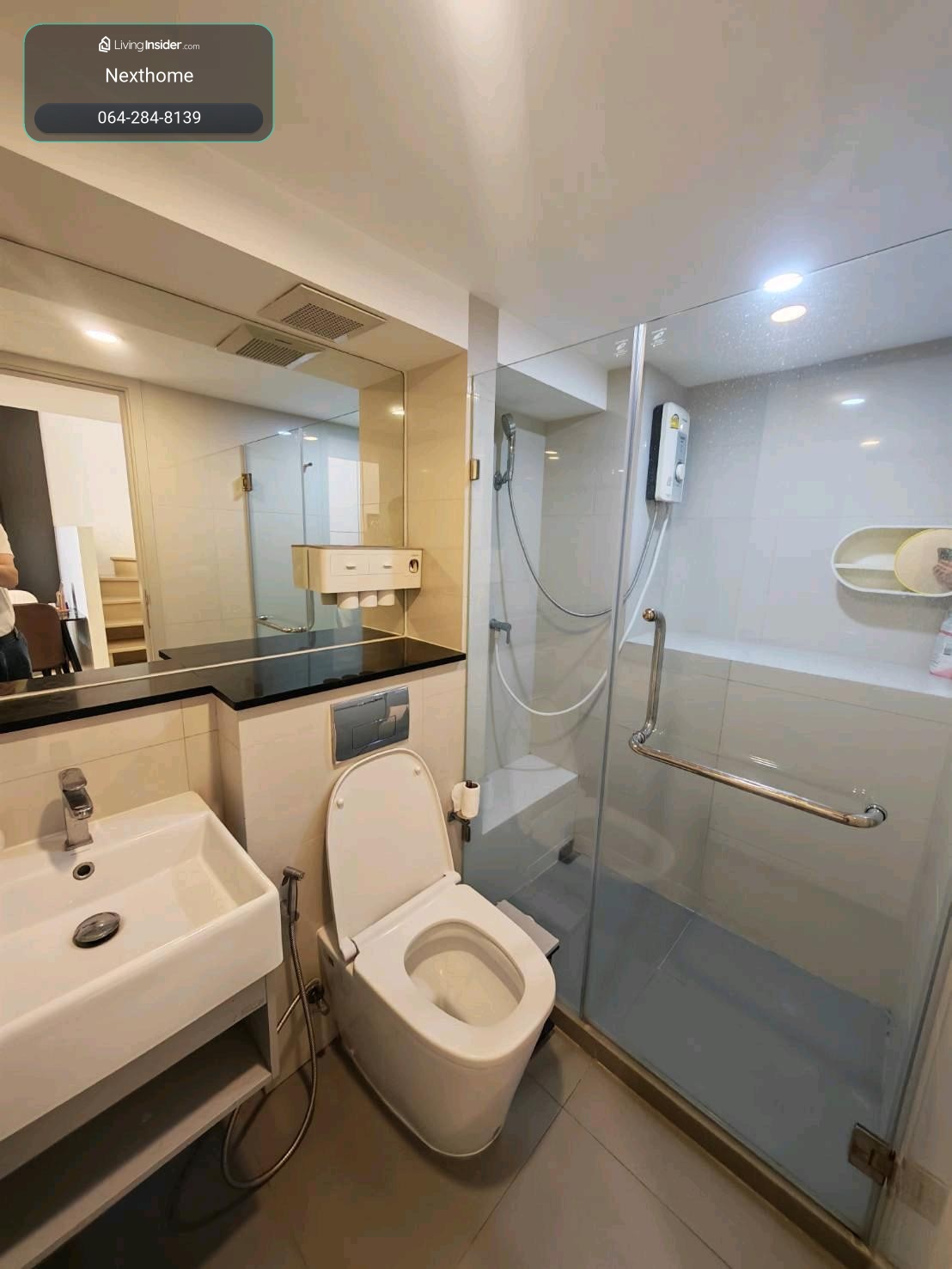 🔥ให้เช่าด่วน🔥 KnightsBridge Prime Sathorn ห้องใหญ่ 59 ตร.ม. 2 ห้องนอน ชั้น 37 ใกล้ BTS ช่องนนทรี – รูปที่ 3