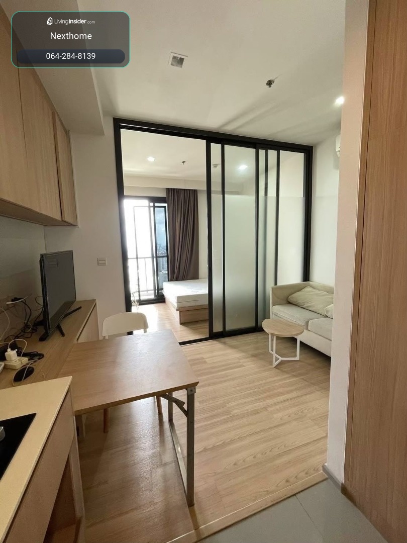 🔥ให้เช่าด่วน🔥 M Jatujak Condo 🚆 เพียงประมาณ 500 เมตร ถึง BTS หมอชิต และ MRT จตุจักร เดินทางเข้าเมืองสะดวก 🐶🐱 คอนโด Pet Friendly ชั้นสูง วิวเมืองสวย พร้อมเข้าอยู่ – รูปที่ 2