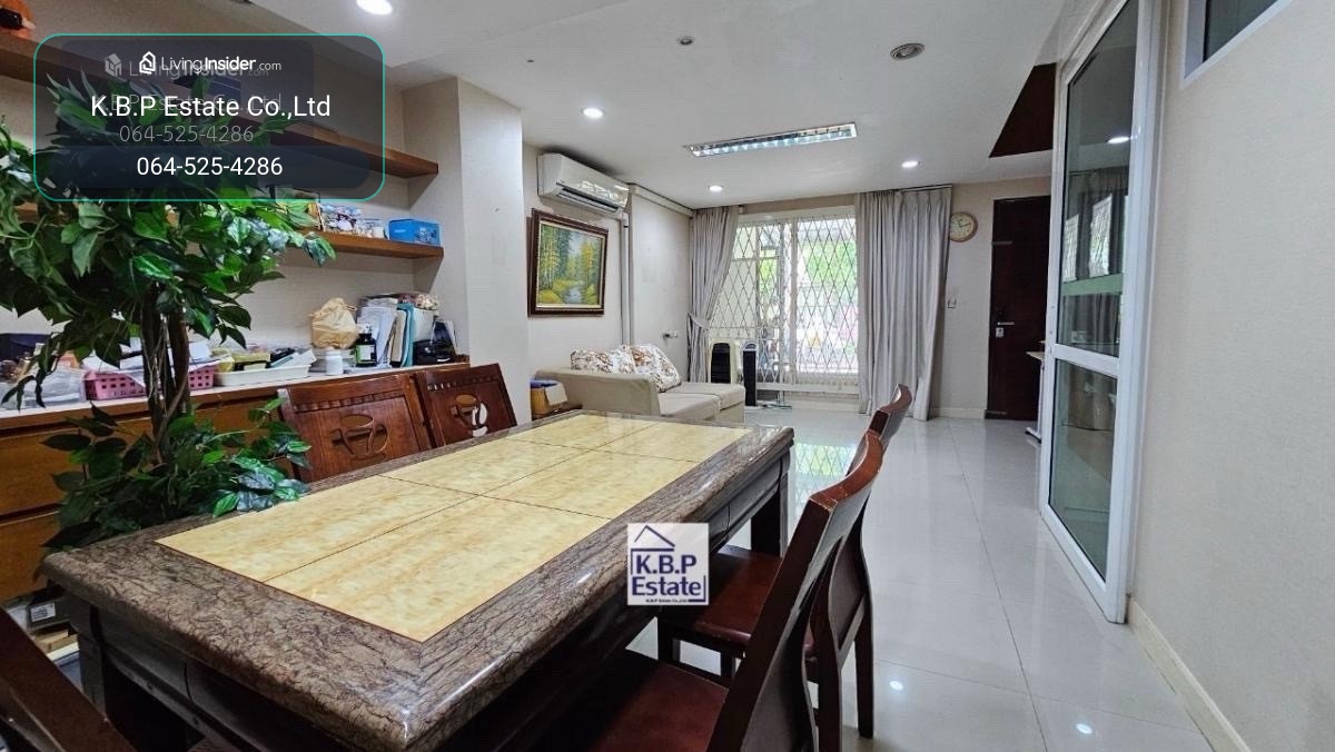 Urgent sale, Townhome Thanaphat House Sathorn - Narathiwat 22.70 sq m, 280 sq m., 3 floors, 4 bedrooms, 4 bathrooms, 3 parking spaces, beautiful and quiet position. – รูปที่ 3