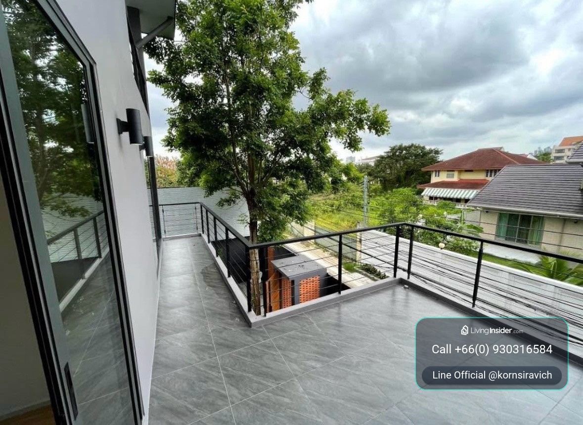 ปล่อยเช่า วิลล่า ปรีดีพนมยงค์ สุขุมวิท 71 ใกล้ โรงเรียนนานาชาติ St. Andrews และ Bangkok Prep – รูปที่ 4