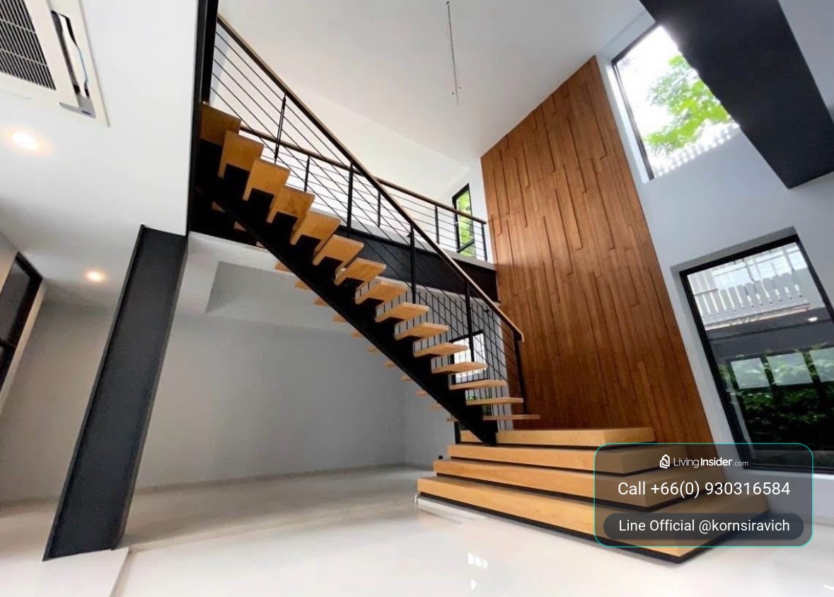 ปล่อยเช่า วิลล่า ปรีดีพนมยงค์ สุขุมวิท 71 ใกล้ โรงเรียนนานาชาติ St. Andrews และ Bangkok Prep – รูปที่ 3