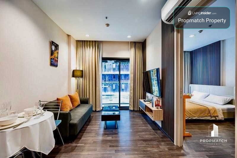 ✨Flash Deal ✨THE LINE Asoke-Ratchada  ( 1Bed 1Bath 34SQM.) พร้อมอยู่ ! เพียง  4,590,000 บาท Tel.0981315848 @propmatch – รูปที่ 2