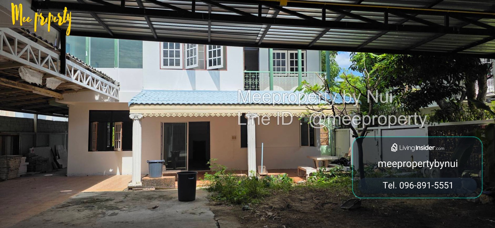 ขายที่ดินพร้อมบ้านเดี่ยว 2 ชั้น (ขายตามสภาพ)  ที่ดิน 188 ตารางวา ซอยลาดพร้าว 130 (มหาดไทย 2) ทะลุซอยรามคำแหง 81ME-284 – รูปที่ 4
