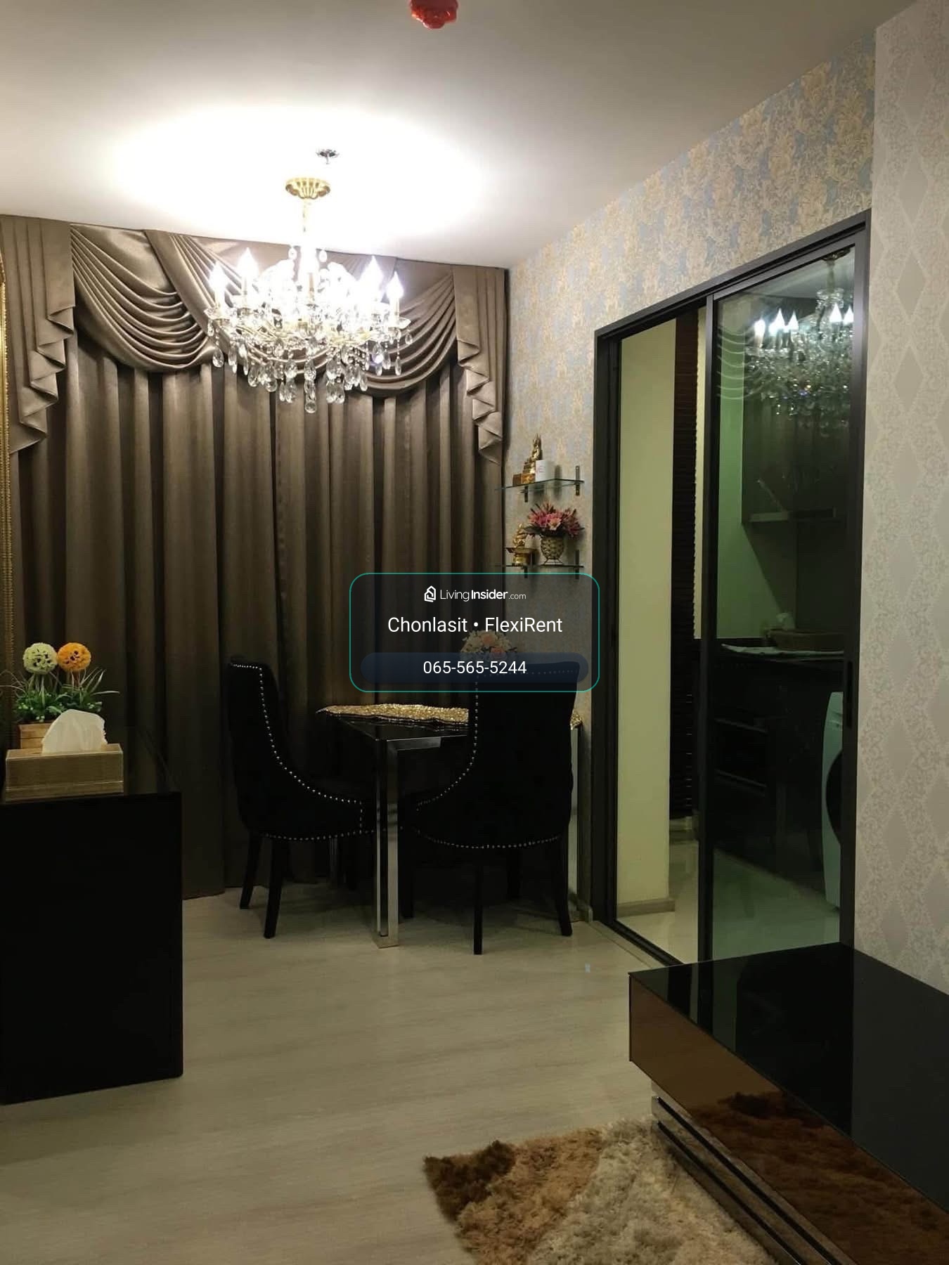 ⚡️ For rent RHYTHM ASOKE | Corner room, Built-in Luxury, ready to move in, near MRT Rama 9 🏙️ – รูปที่ 4