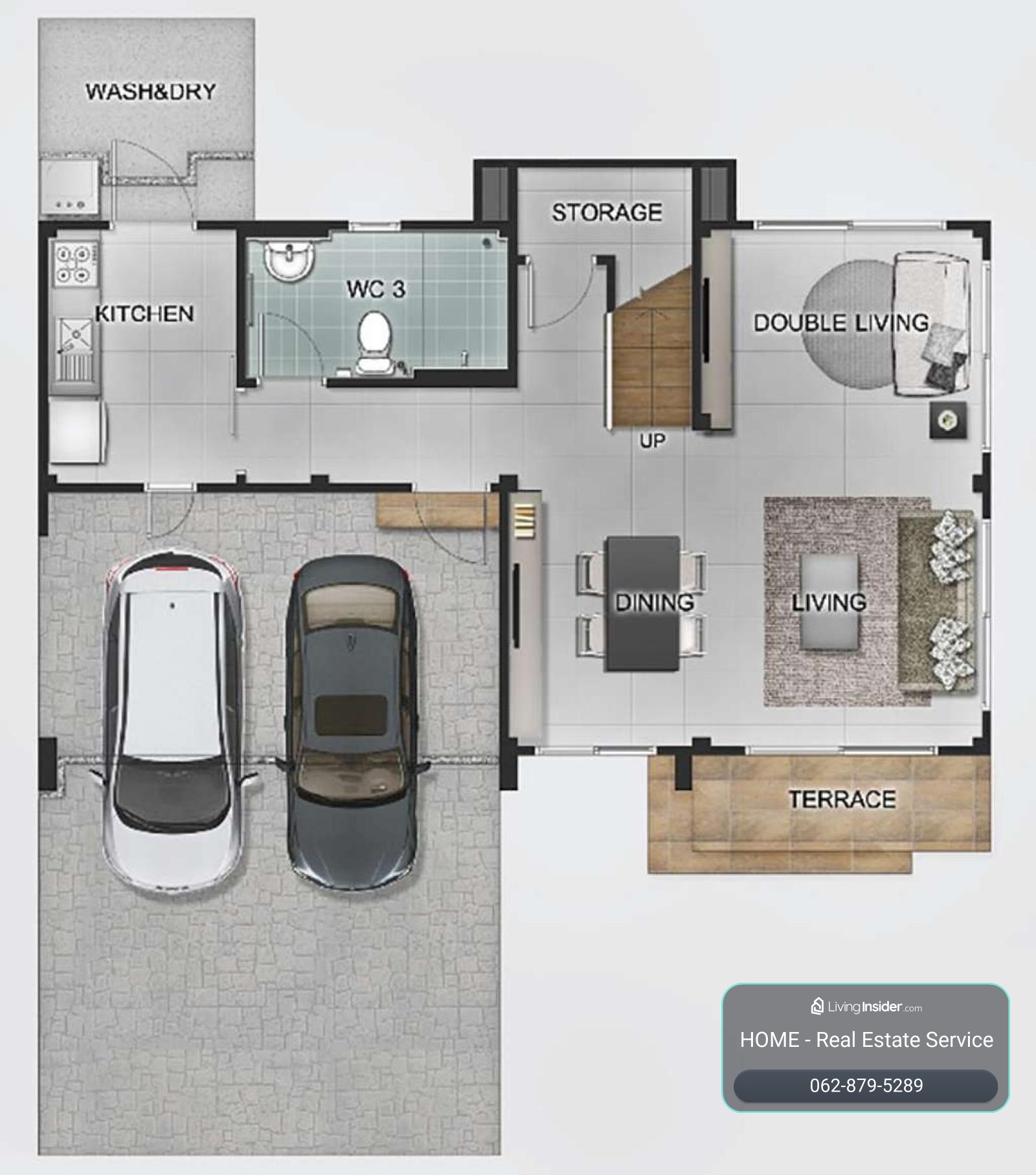 Life Bangkok Boulevard Ramintra 65 / 3 Bedrooms (FOR RENT) TAN904 – รูปที่ 2