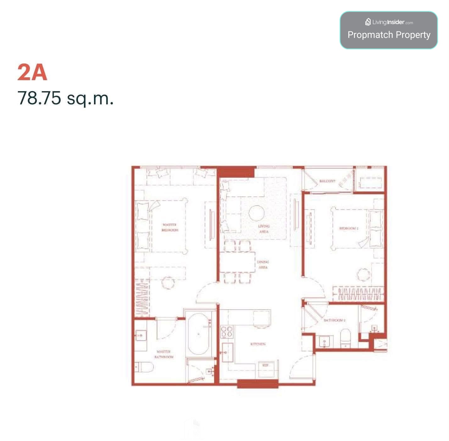 ✨Flash Deal ✨Via ARI ( 2Bed 2Bath 78.75SQM.) พร้อมอยู่ ! เพียง 15,700,000 บาท Tel.0981315848 @propmatch – รูปที่ 4