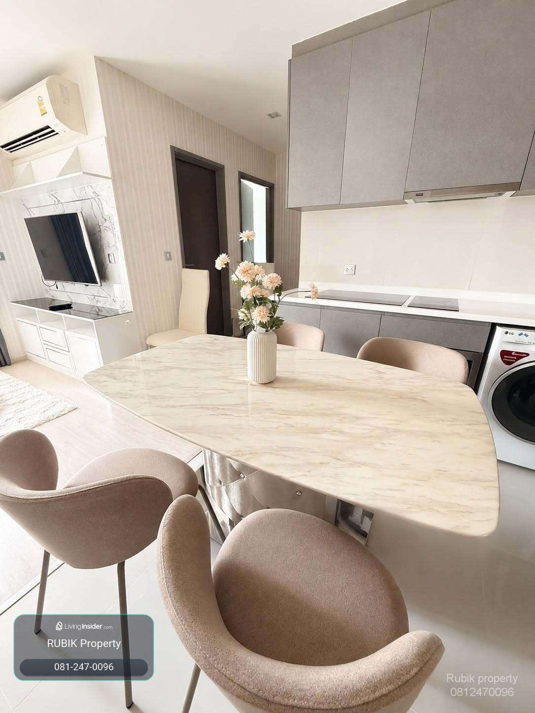 🏙️ For Sale / Rent | Rhythm Rangnam | 2 Bedrooms | Next to BTS Victory Monument RB2130 – รูปที่ 3