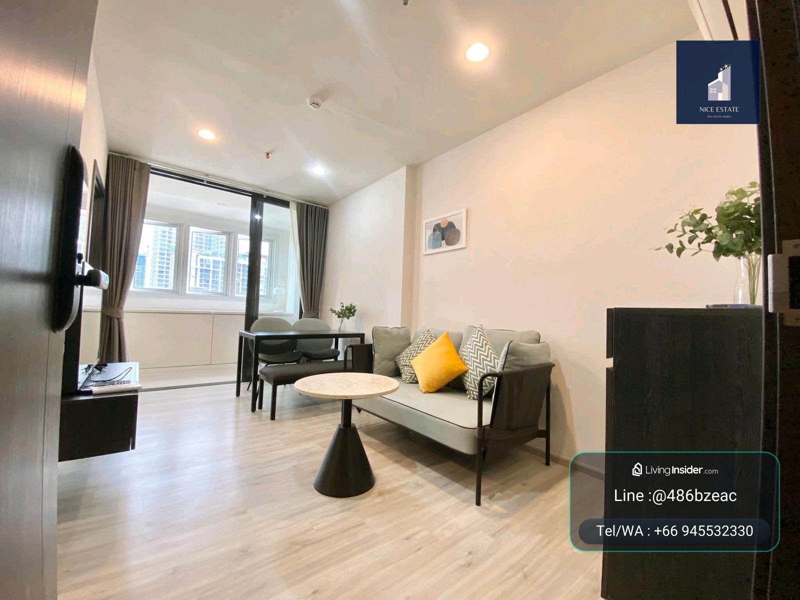 XT ห้วยขวาง 🚆75m. MRT 1Bed low floor take clear view – รูปที่ 4