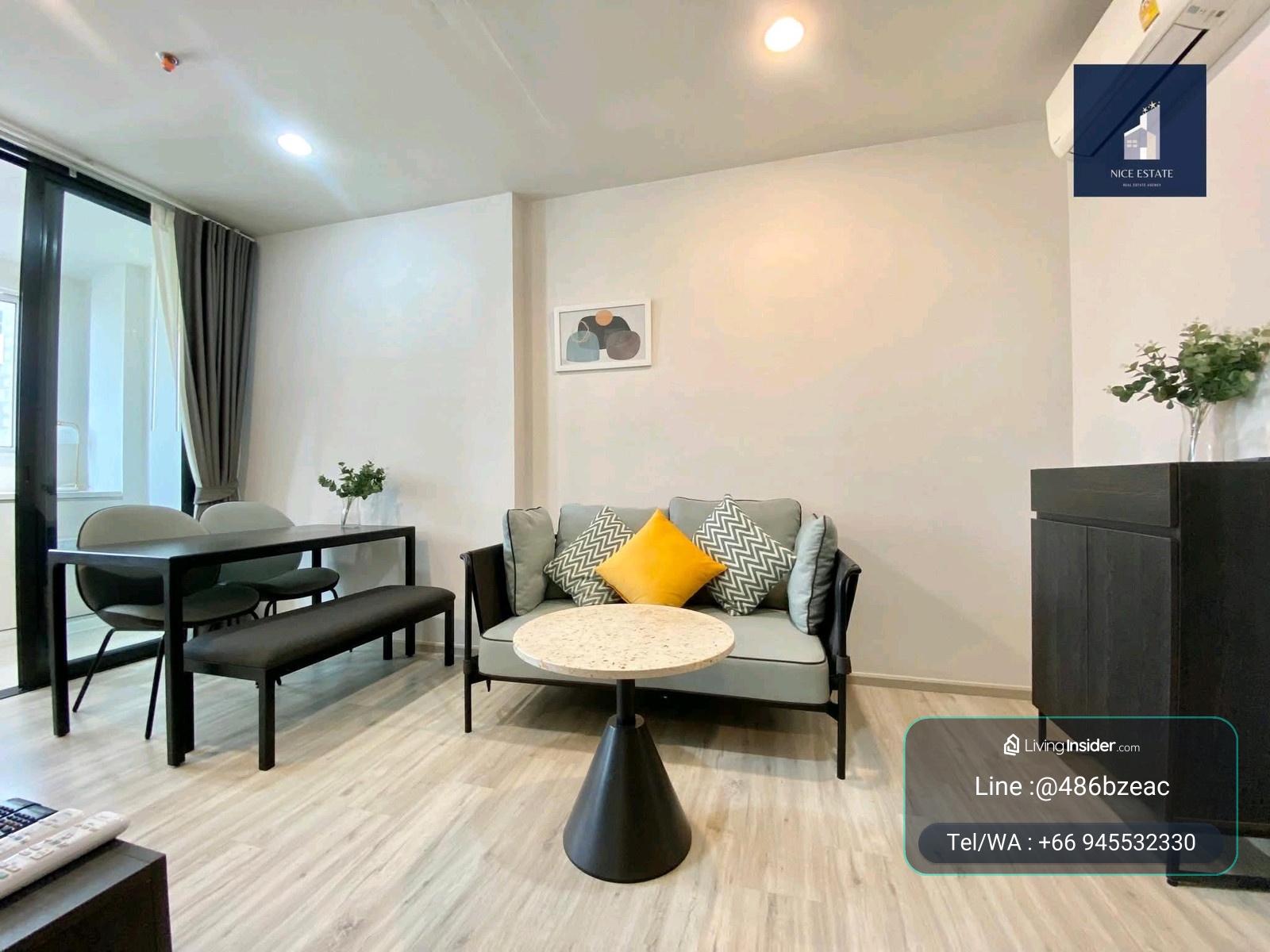 XT ห้วยขวาง 🚆75m. MRT 1Bed low floor take clear view – รูปที่ 3