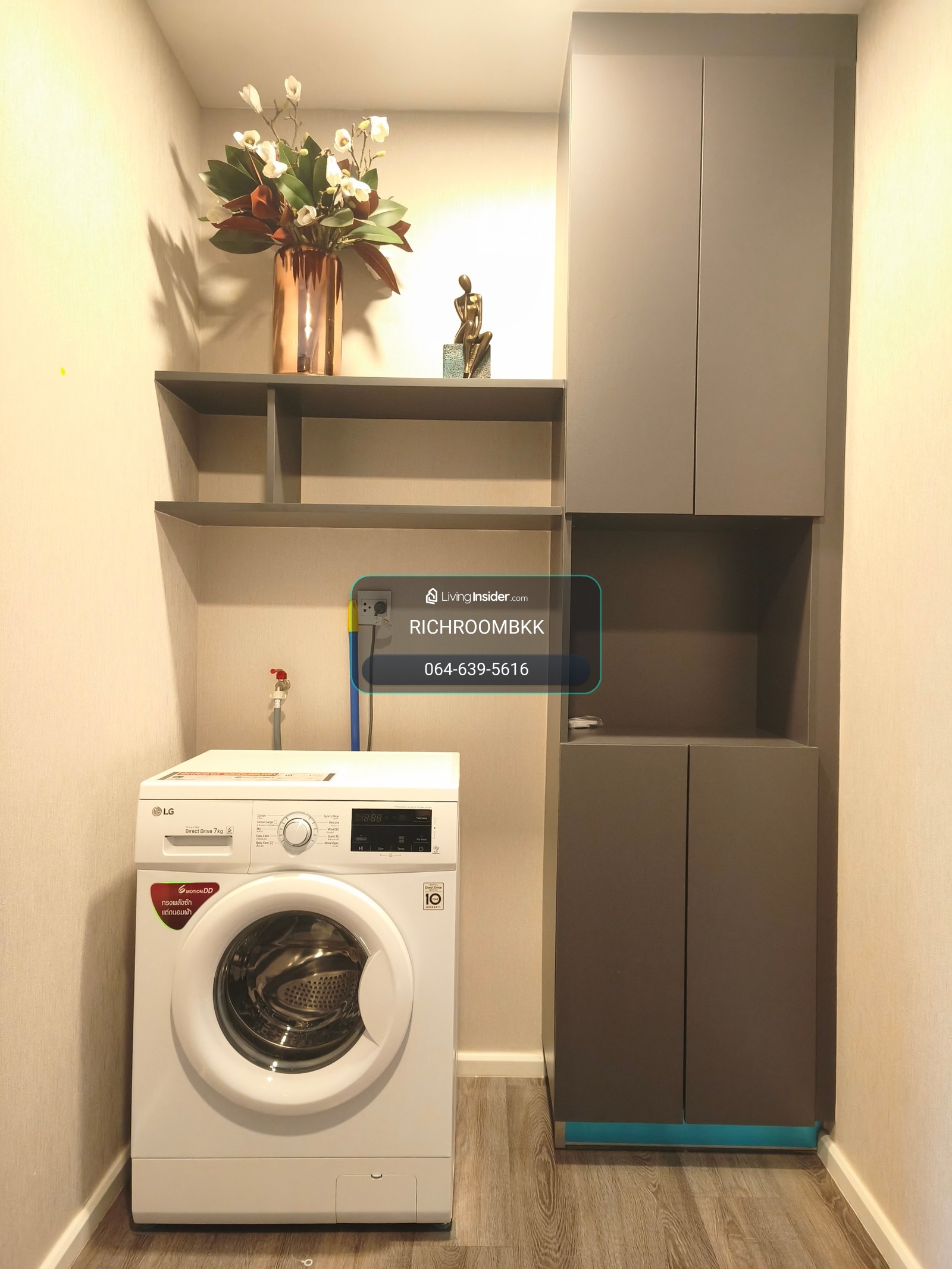 For Rent 1 นอนใหญ่ พร้อม1 ห้องแต่งตัว + ตู้เสื้อผ้าทั้งห้อง  – รูปที่ 4