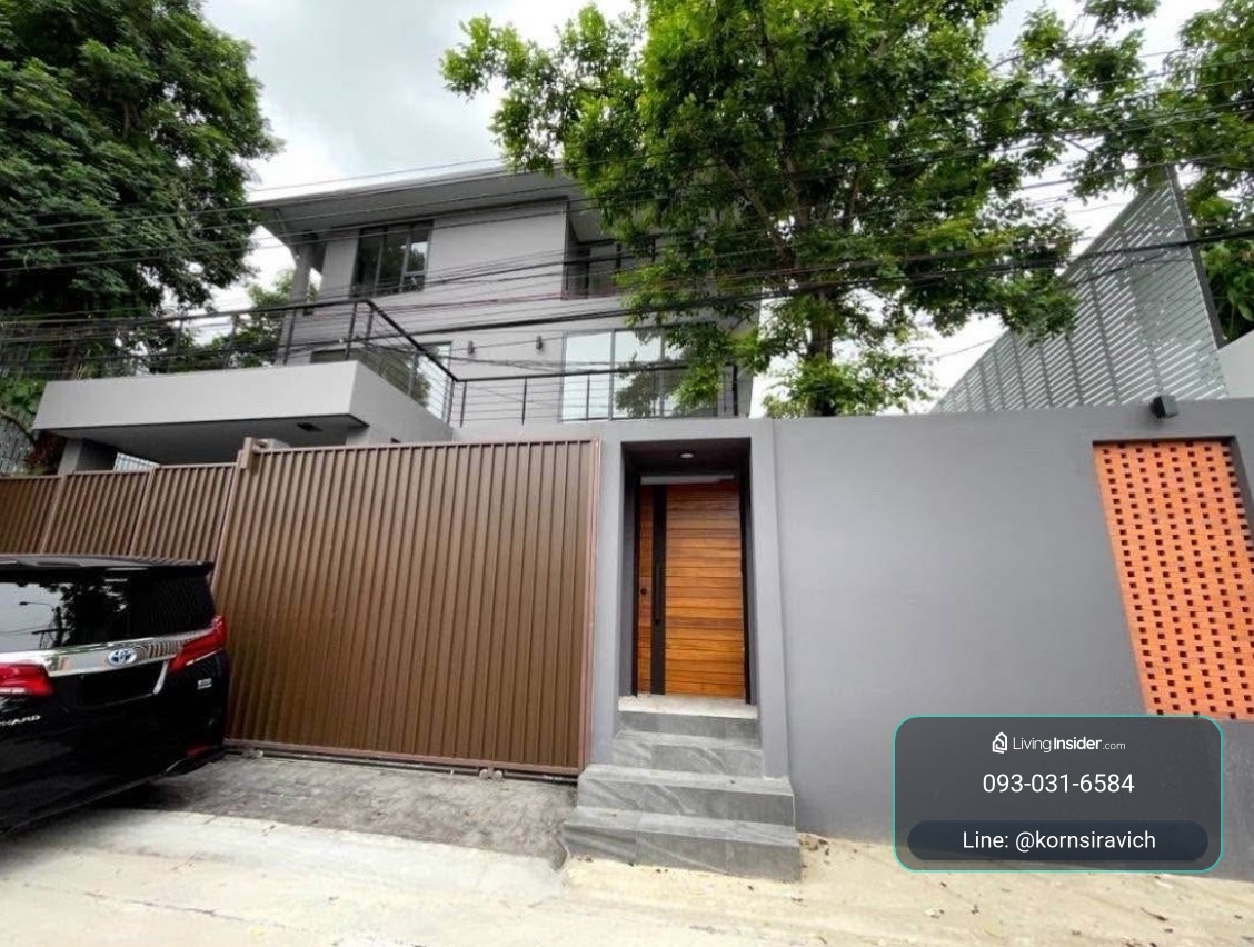 Home office for rent, Sukhumvit 71, Soi Pridi Banomyong 26, 3 parking spaces, company registration possible. – รูปที่ 2