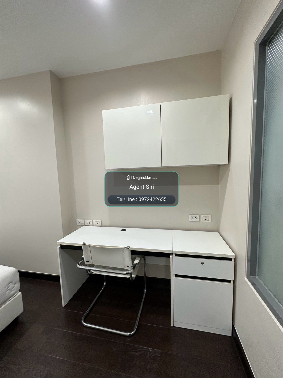 🔥For Rent 🔥1b1b 🚩IDEO Q Phayathai Condo ✅Pls Call ✅+66972422655 – รูปที่ 4