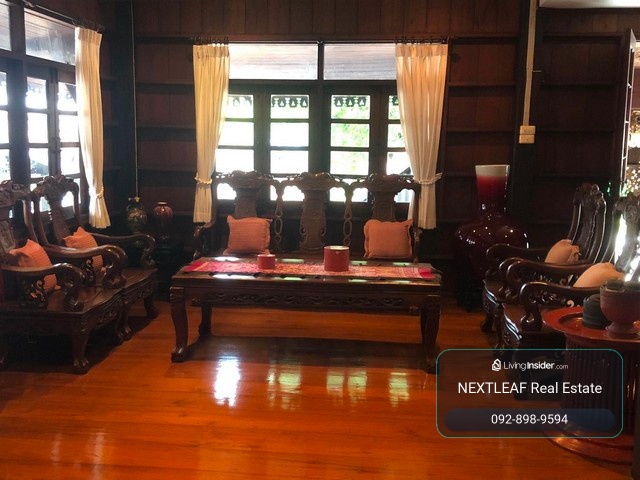 Land for sale with Thai house, Hang Dong, Chiang Mai, 6 rai, next to Highway 2001. 900 meters from the government center – รูปที่ 4