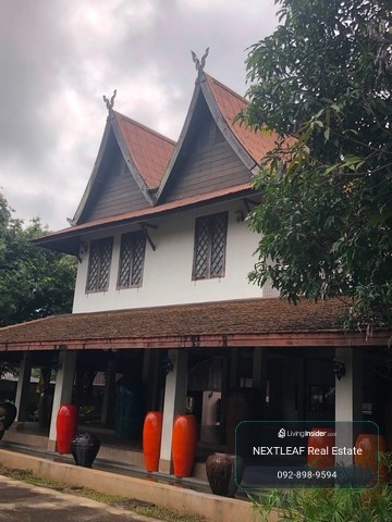 Land for sale with Thai house, Hang Dong, Chiang Mai, 6 rai, next to Highway 2001. 900 meters from the government center – รูปที่ 2