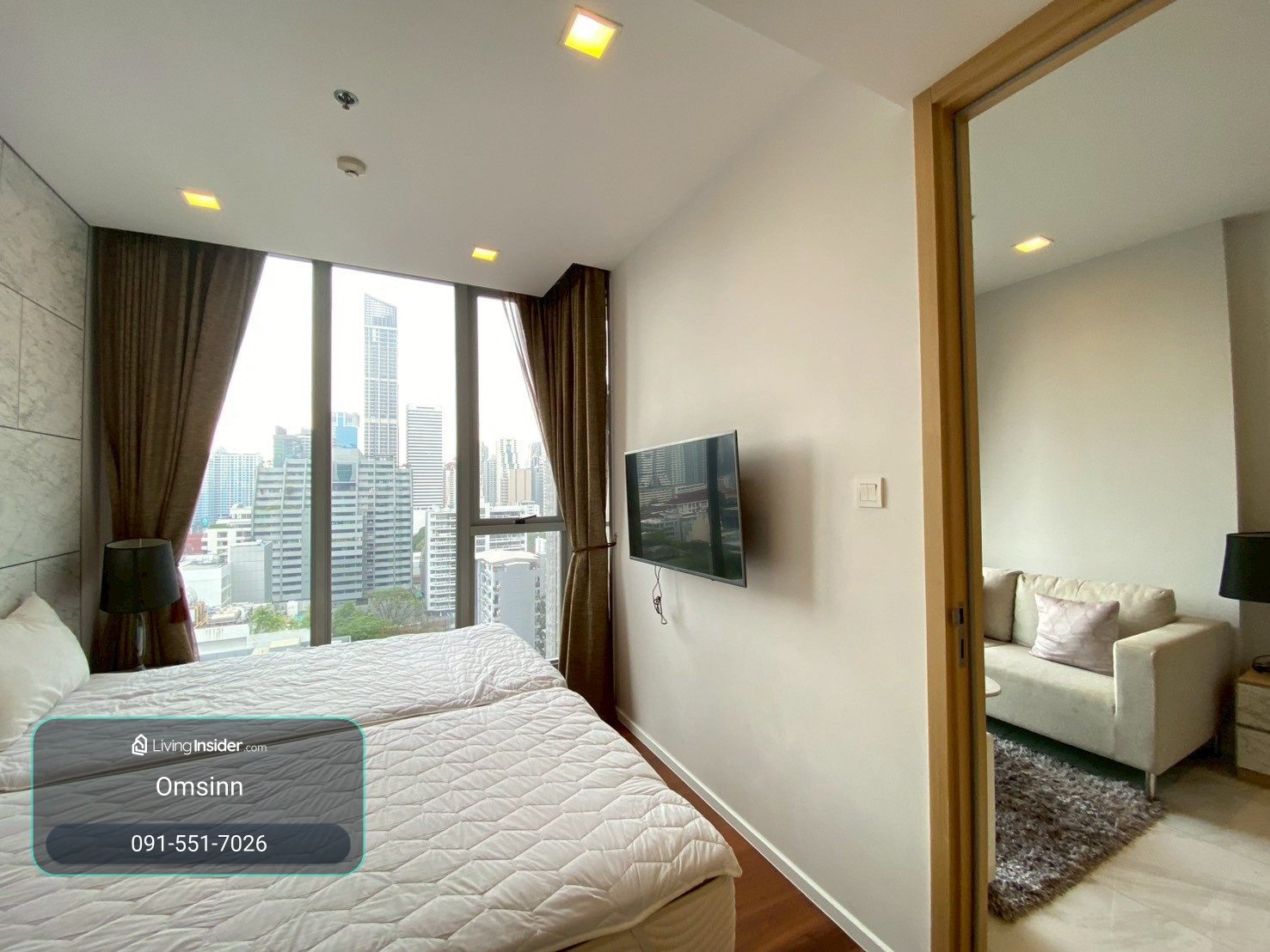 🏙️ **Hyde Sukhumvit 11 | 2 Bedrooms | 58 Sq.m. | Floor 15 | THB 50,000/Month** – รูปที่ 2
