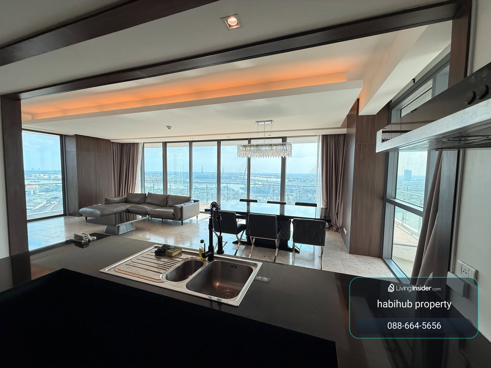 🏠✨ เดอะ พาโน พระราม 3 (The Pano Rama 3) | ขายคอนโด 3 ห้องนอน (HBH-ST-332) – รูปที่ 3