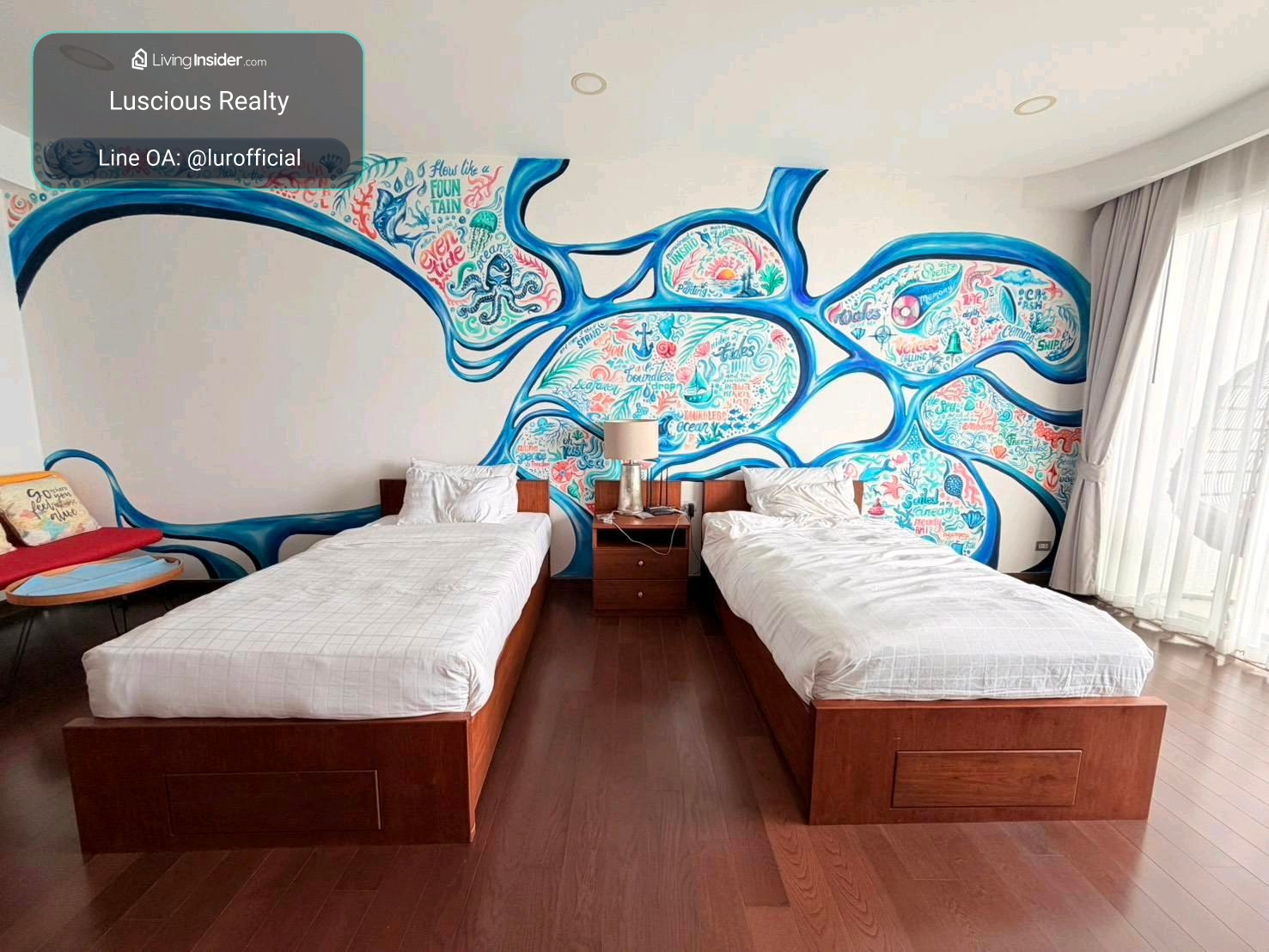 120 square meter ❤️ condominium for rent2 - Bedroom sea view residence Movenpick White Sand Beach  – รูปที่ 4