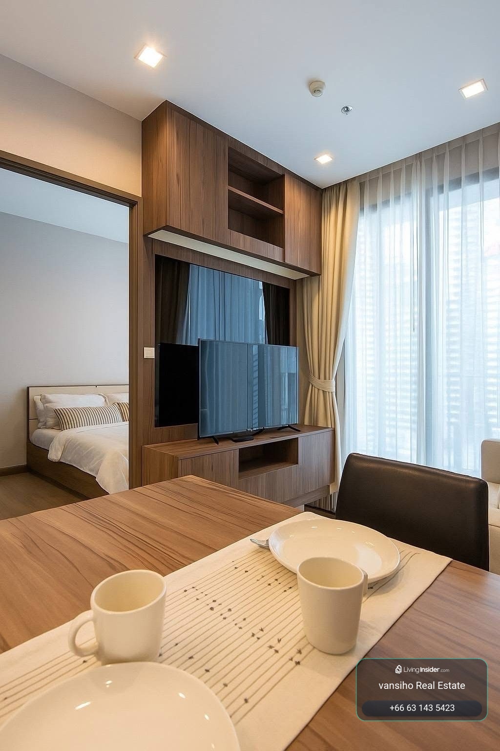 ให้เช่าด่วน Keyne by Sansiri สุขุมวิท 34 BTS Thonglor พร้อมเข้าอยู่ – รูปที่ 2