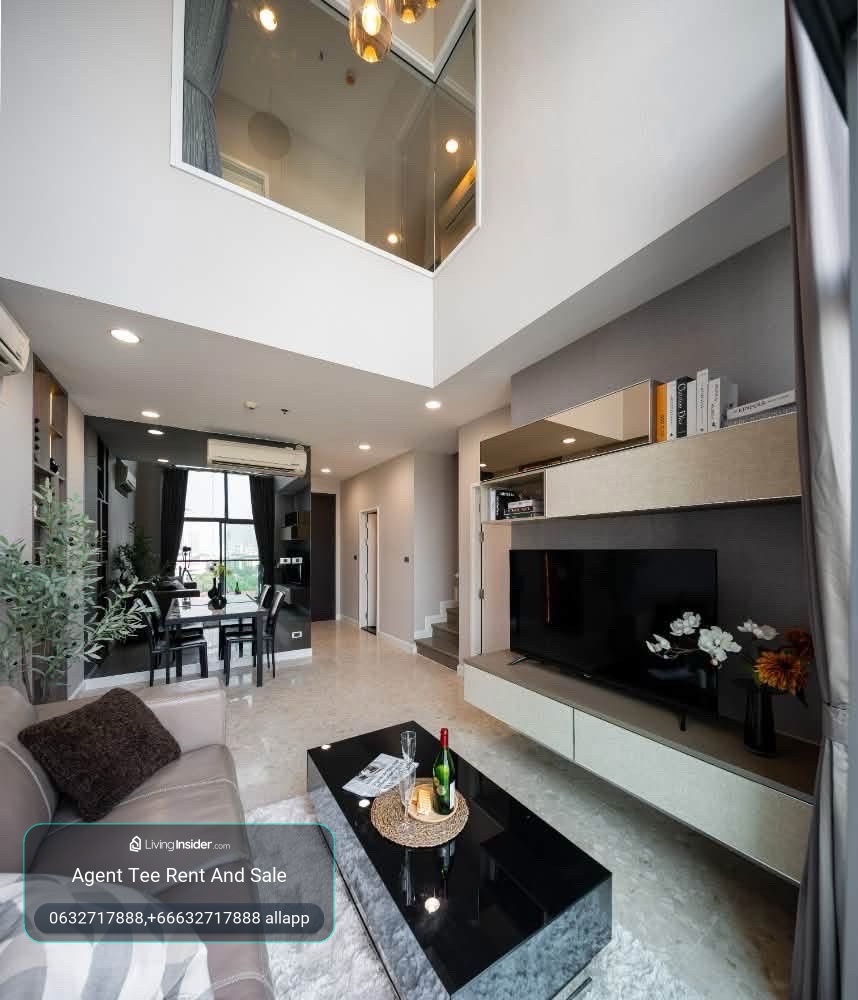 The crest Sukhumvit 34 /Duplax 2bed 2bath /79,999bath /0632717888 linephone wechat whatapp – รูปที่ 4