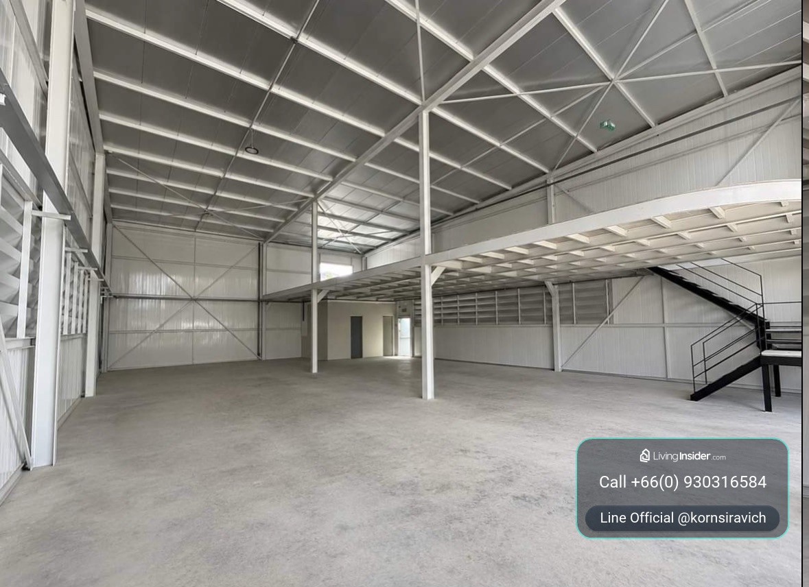 Office and warehouse for rent, Soi Udomsuk 42 / Bangna Trad 19, 6 parking spaces, company registration possible. – รูปที่ 3