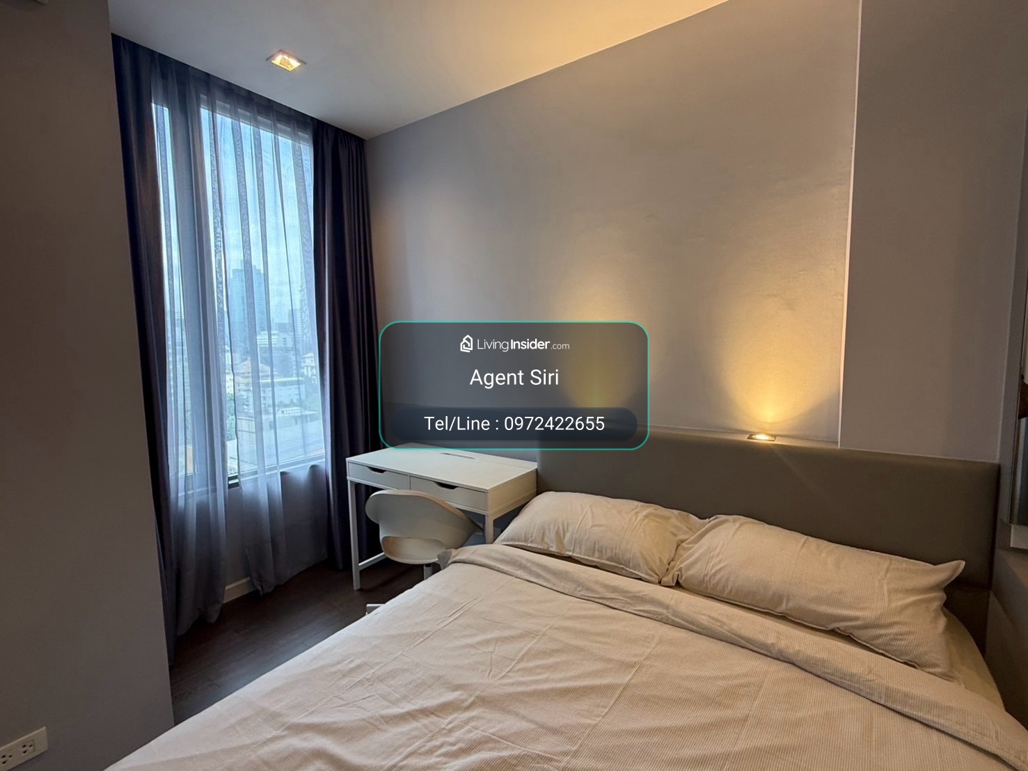 🔥For Rent🔥1b1b  🚩Nara 9 Condo ✅Pls Call ✅+66972422655 – รูปที่ 2