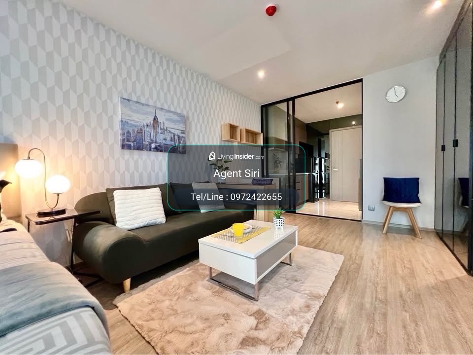 🔥For Rent🔥1b1b  🚩Rhythm Ekkamai Condo ✅Pls Call ✅+66972422655 – รูปที่ 4