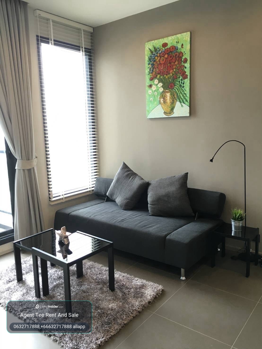 pet✅ /M ladprao /1bed Rent 23,000bath /0632717888 linephone whatapp wechat – รูปที่ 3