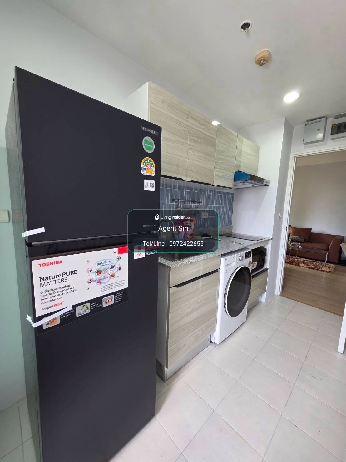 🔥For Rent🔥2b2b  🚩Life@Sathorn 10 Condo ✅Pls Call ✅+66972422655 – รูปที่ 4