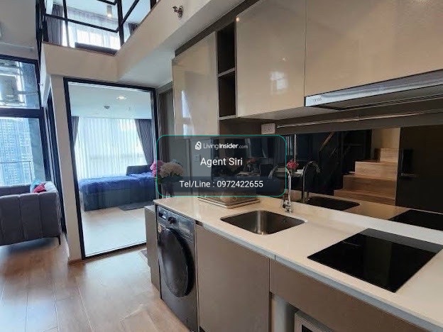 Duplex🔥For Rent🔥2b1b  🚩IDEO Rama9- Asoke  ✅Pls Call ✅+66972422655 – รูปที่ 4