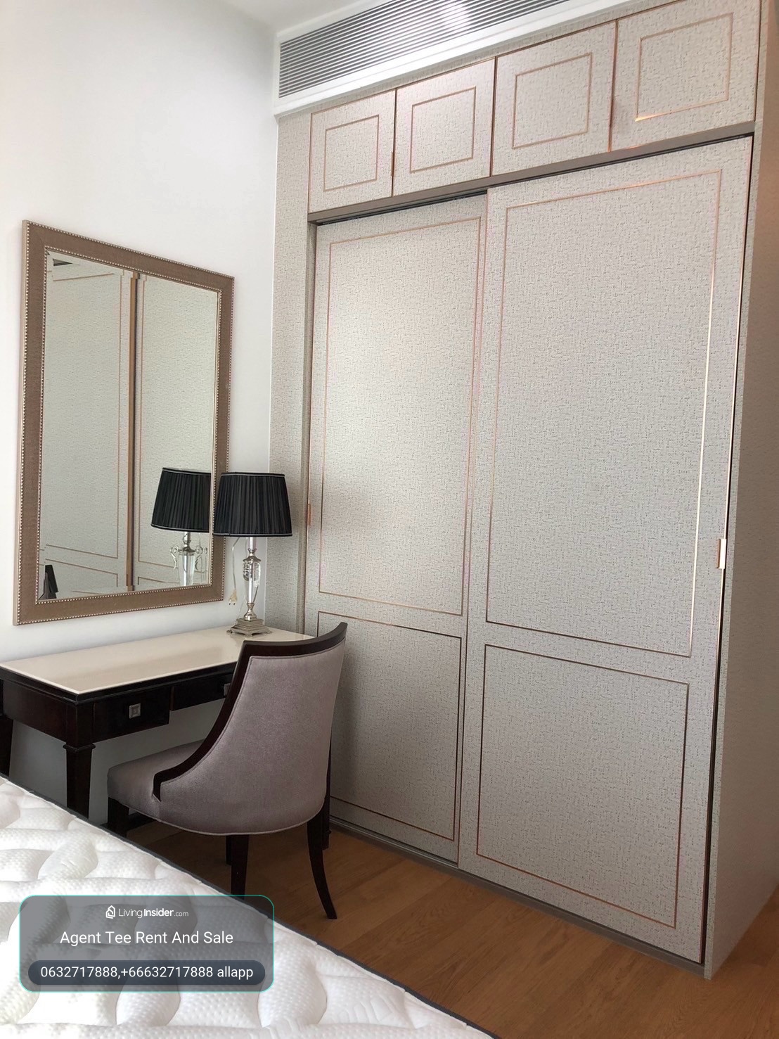 Q Langsuan /Rent 2bed 55,555bath 70sqm / 0632717888 Linephone whatapp wechat – รูปที่ 4