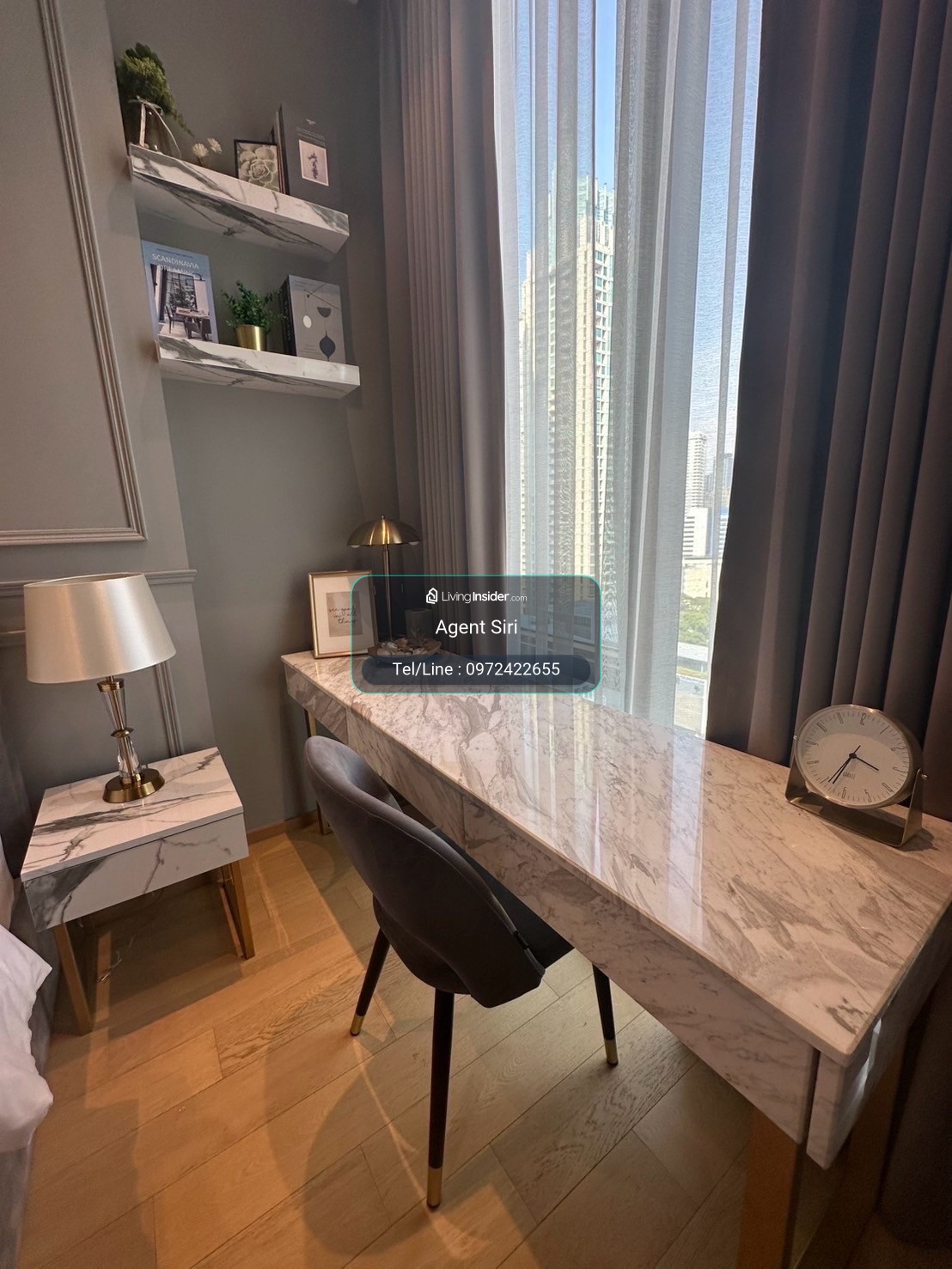 🔥For Rent🔥1b1b  🚩 28 Chidlom Condo ✅Pls Call ✅+66972422655 – รูปที่ 2