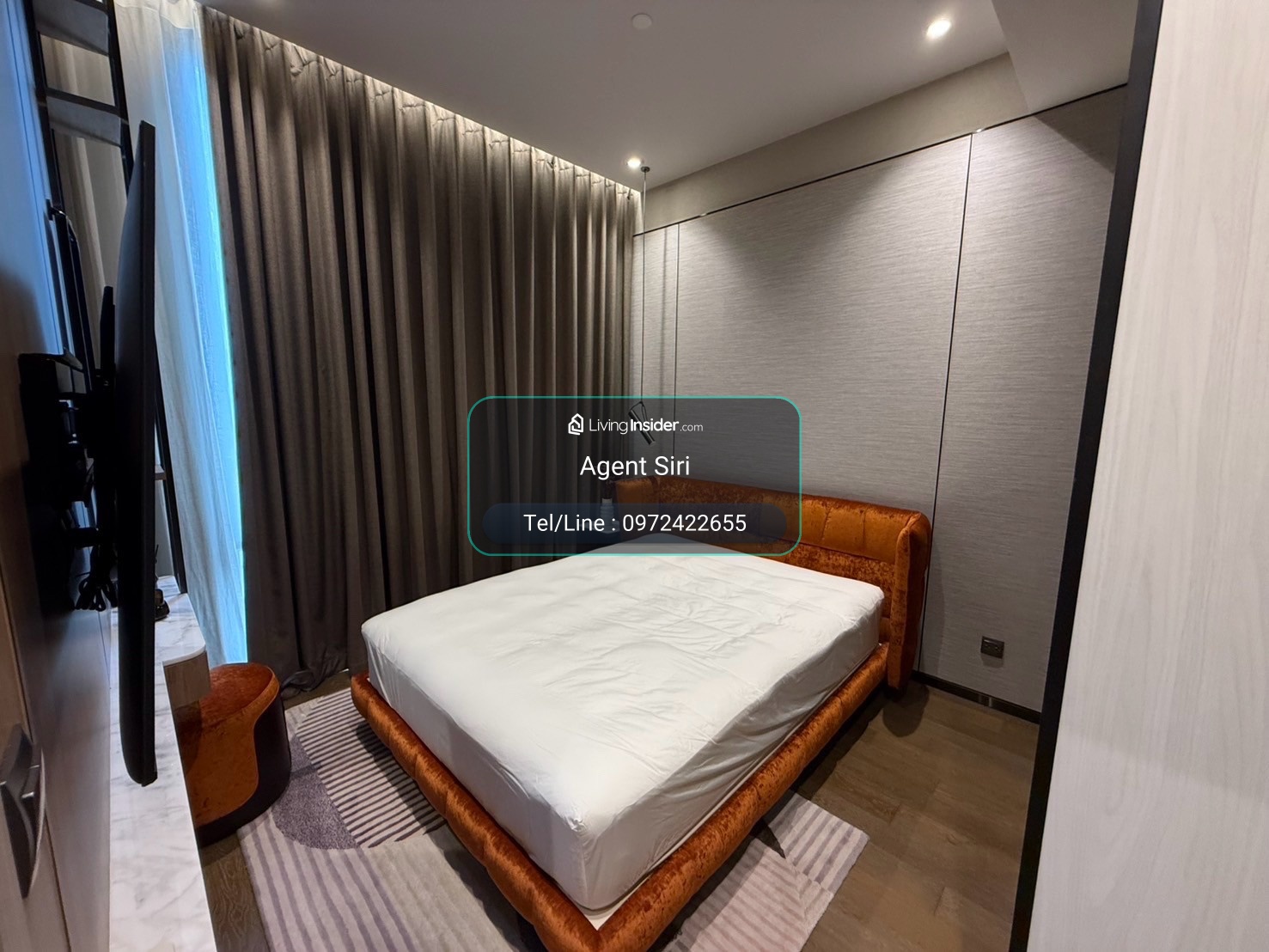 🔥For Rent🔥2b2b  🚩 Muniq Langsuan Condo ✅Pls Call ✅+66972422655 – รูปที่ 3