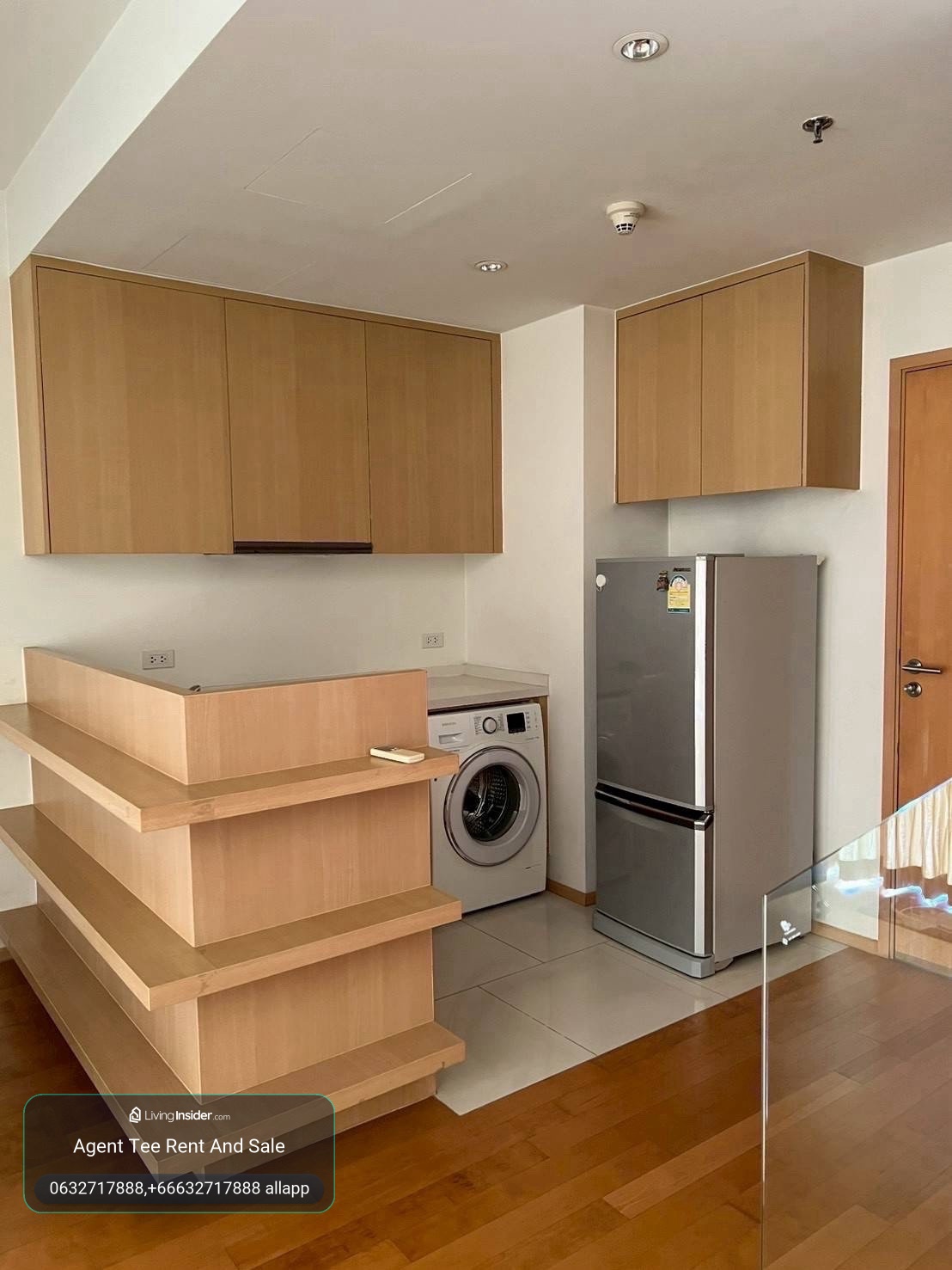 villa rachatewi /Duplax 1bed+ 2bath Rent 31,000 bath / 0632717888 linephone whatapp wechat – รูปที่ 4