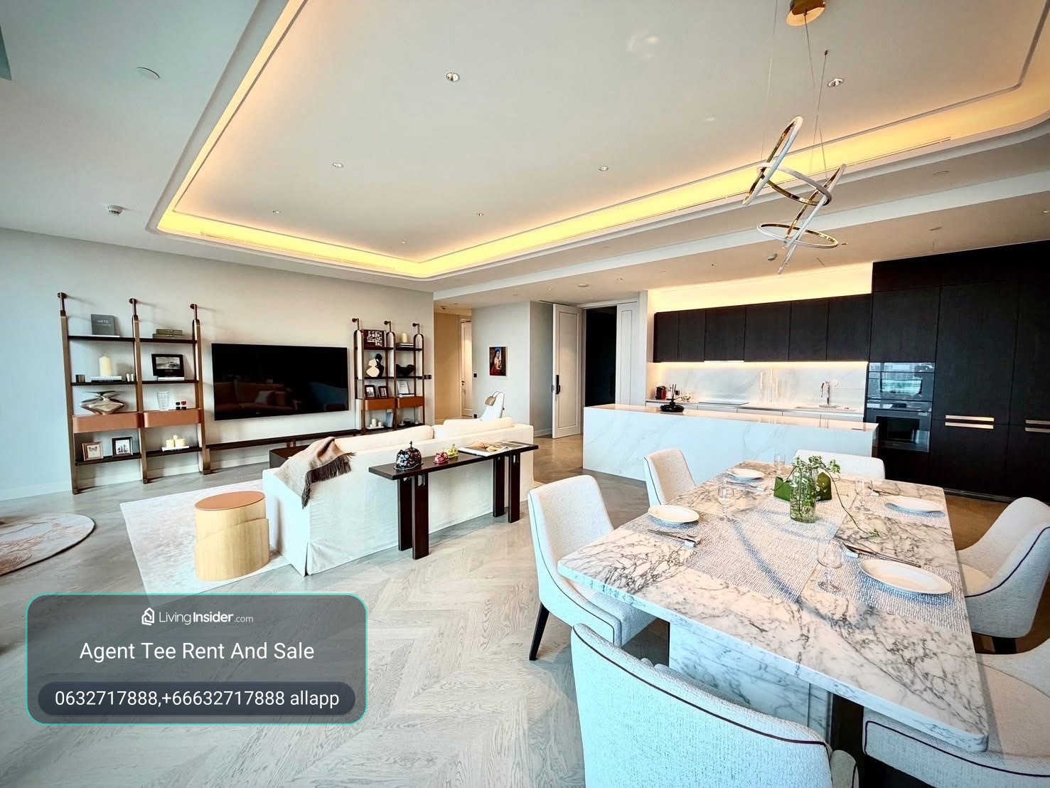 One89 wireless / 3bed 4bath Rent 444k bath / 0632717888 Linephone Whatapp Wechat – รูปที่ 3