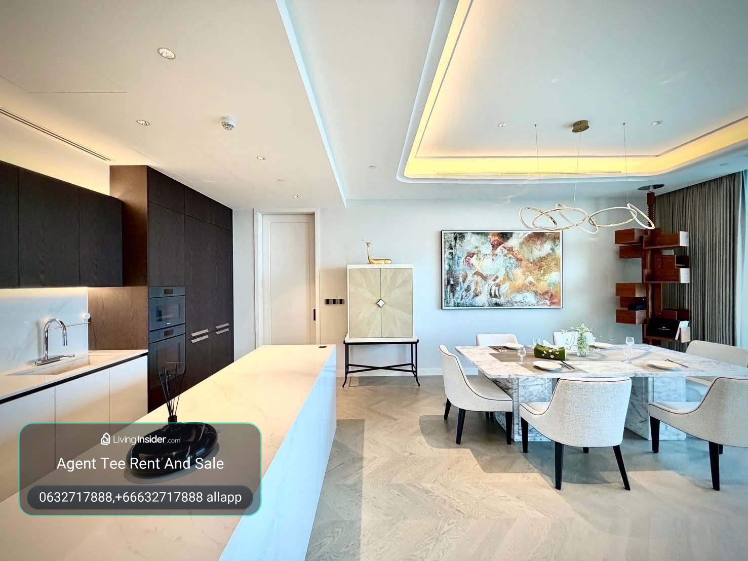 One89 wireless / 3bed 4bath Rent 444k bath / 0632717888 Linephone Whatapp Wechat – รูปที่ 4