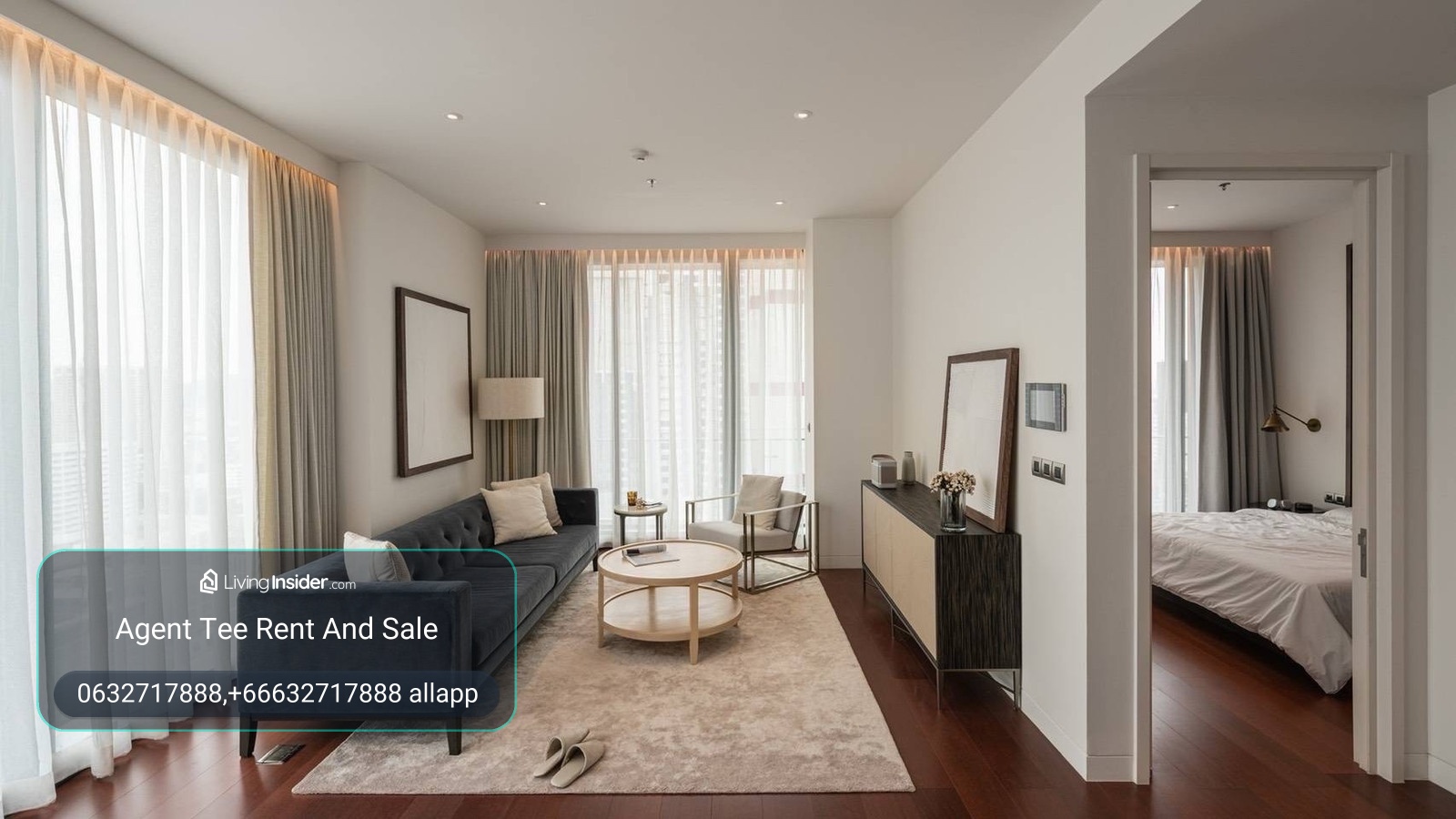Khun by yoo / Rent 190,000 bath / 3bed / 0632717888 Linephone Whatapp Wechat – รูปที่ 2