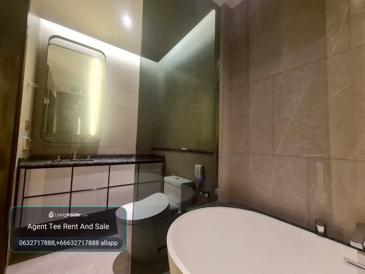 The Reserve 61 Hideaway / low rise 2bed 85sqm Rent 92,000 bath / 0632717888 Linephone Whatapp Wechat – รูปที่ 3