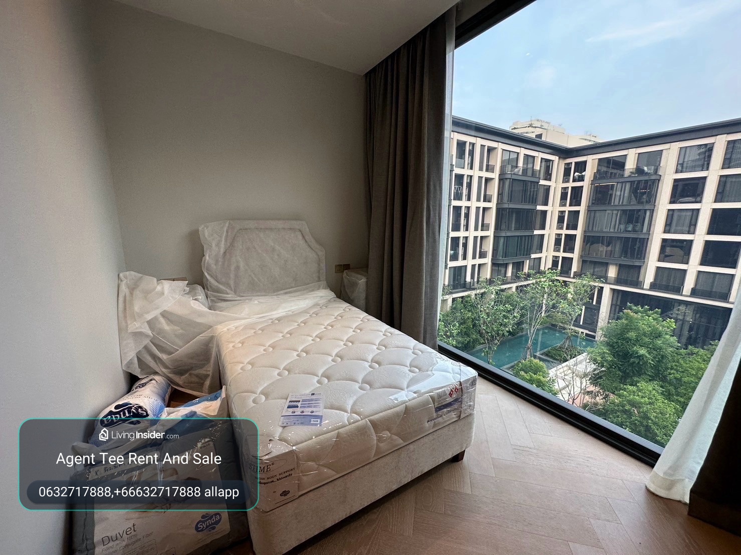 The Reserve 61 Hideaway / 3bed 158sqm Rent 200,000bath / low rise / 0632717888 Linephone whatapp wechat – รูปที่ 4