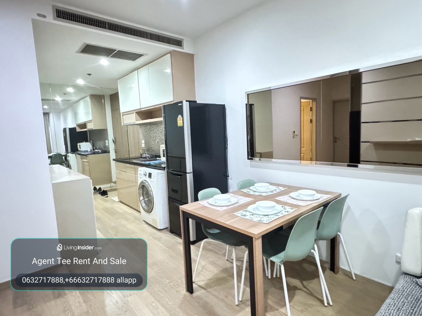 noble refine /2bed 68sqm / Rent 37k / 0632717888 linephone whatapp wechat – รูปที่ 4