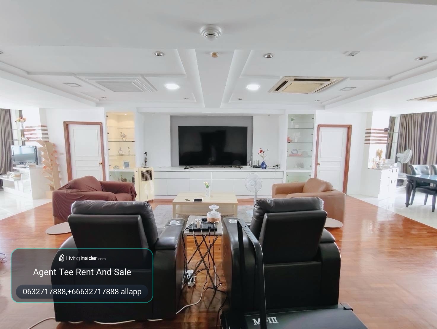 The President park Sukhumvit 24 /for rent 260sqm 3bedroom 30fl+ / 80k / 0632717888 Linephone Wechat Whatapp – รูปที่ 4